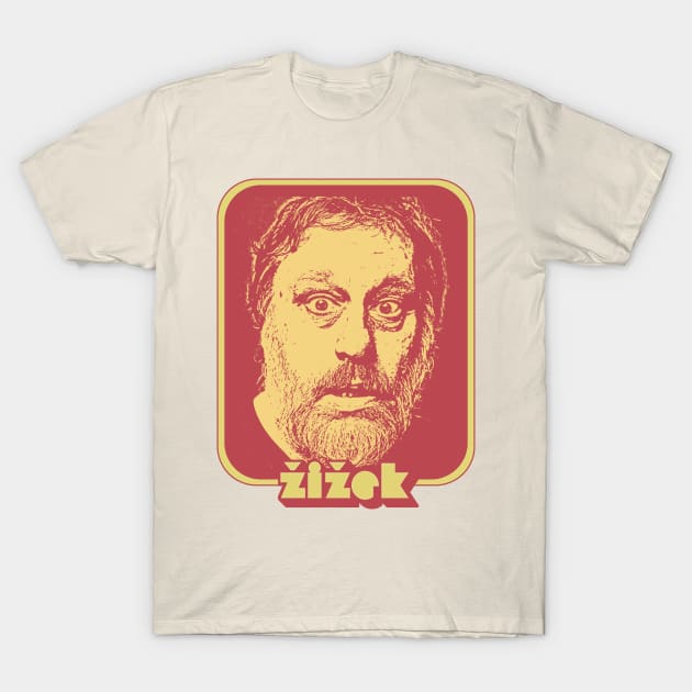 Slavoj Žižek // Retro Styled Fan Design T-Shirt by DankFutura